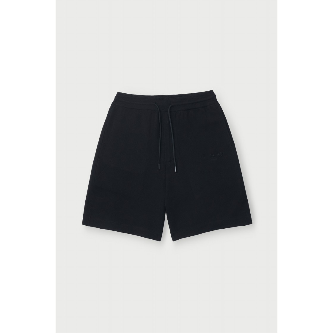 이로 네뷸라스 강연 니트 셋업 쇼츠 블랙(Iro Nebulas Twisted Yarn Knit Setup Shorts Black) - 2