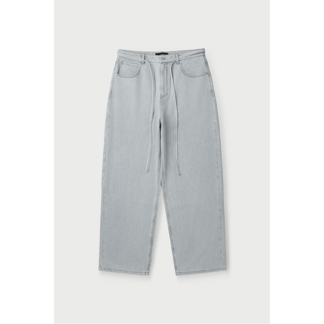 이로 주노 스트링 데님 팬츠 그레이(Iro Junoh String Denim Pants Gray) - 2