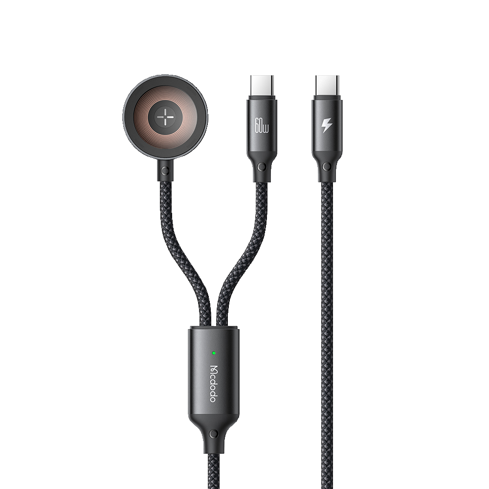 맥도도 2in1 애플워치 분리형 고속충전 C to C타입 PD 케이블 CA220(Mcdodo 2in1 Fast Charging Cable For Apple Watch CA220) - 2