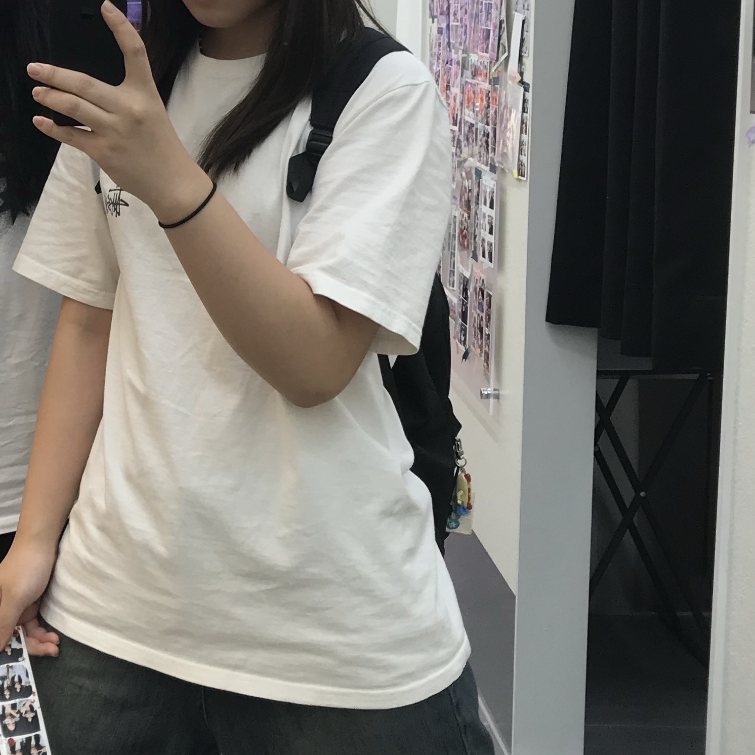 Stussy Basic Stussy T-Shirt White 2024, 2025 착용 스타일