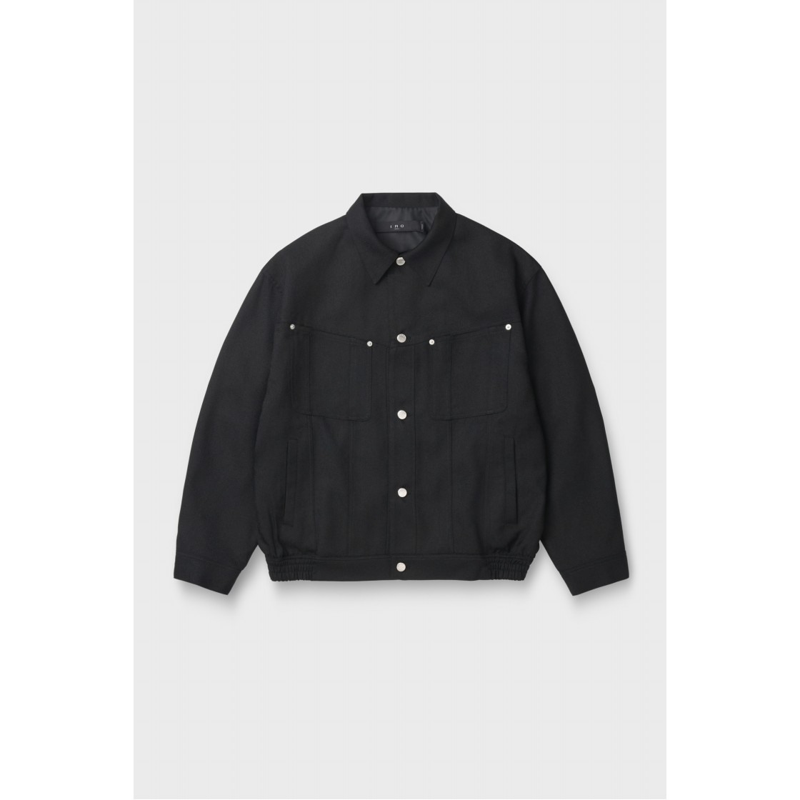 이로 레조넌스 트러커 자켓 블랙(Iro Resonance Trucker Jacket Black) - 2