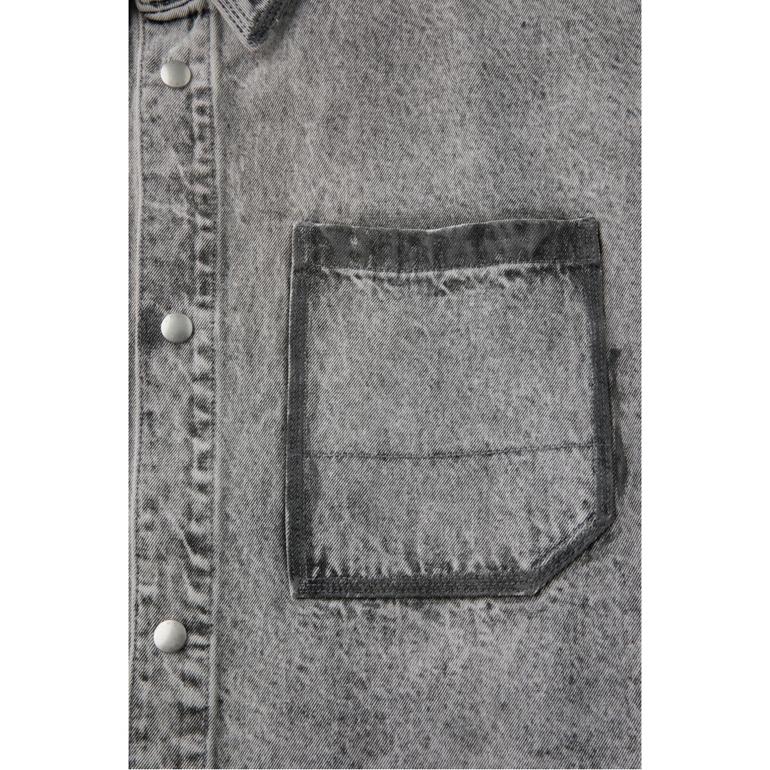 이로 첸 페이디드 데님 워크 자켓 그레이(Iro Chen Faded Denim Work Jacket Gray) - 5