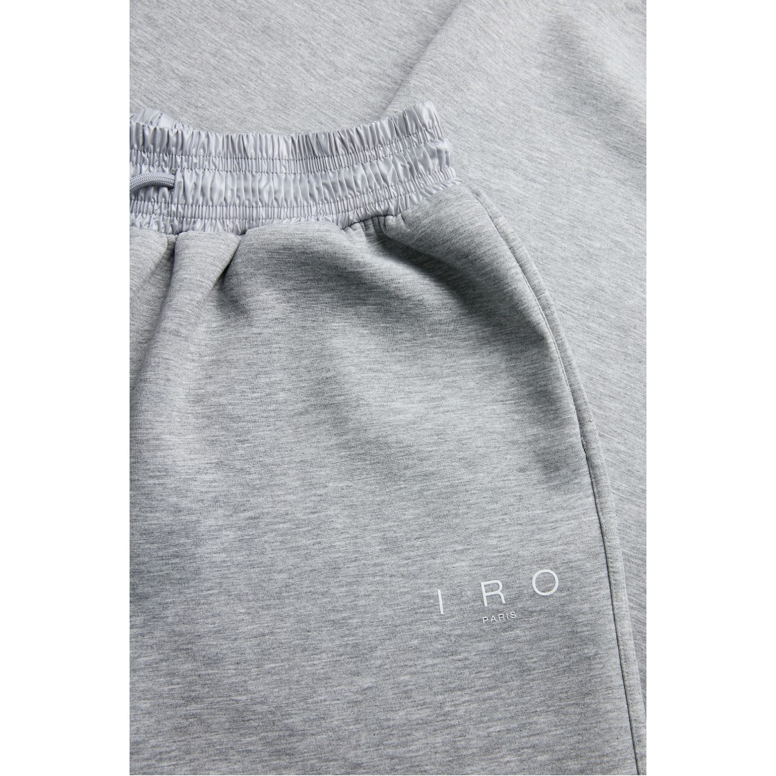 이로 생 밴딩 배색 와이드 조거 팬츠 그레이(Iro Saint Banding Contrast Wide Jogger Pants Gray) - 5