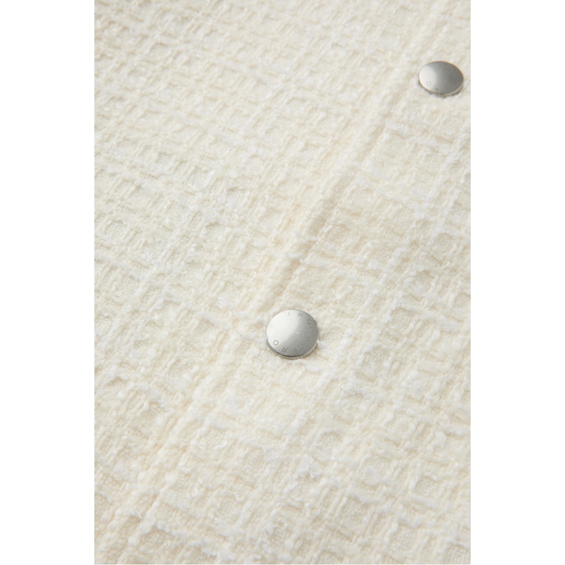 이로 로 필리파 니트 텍스처드 카라 자켓 아이보리(Iro Ro Philippa Knit Textured Collar Jacket Ivory) - 5