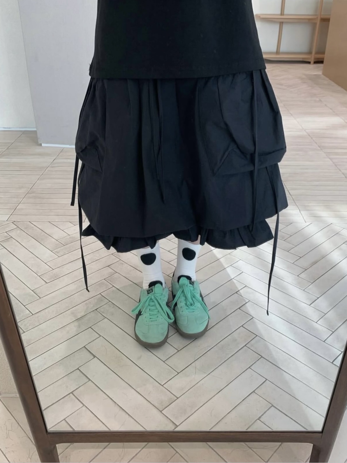 Onitsuka Tiger Tokuten Pepermint Black 착용 스타일