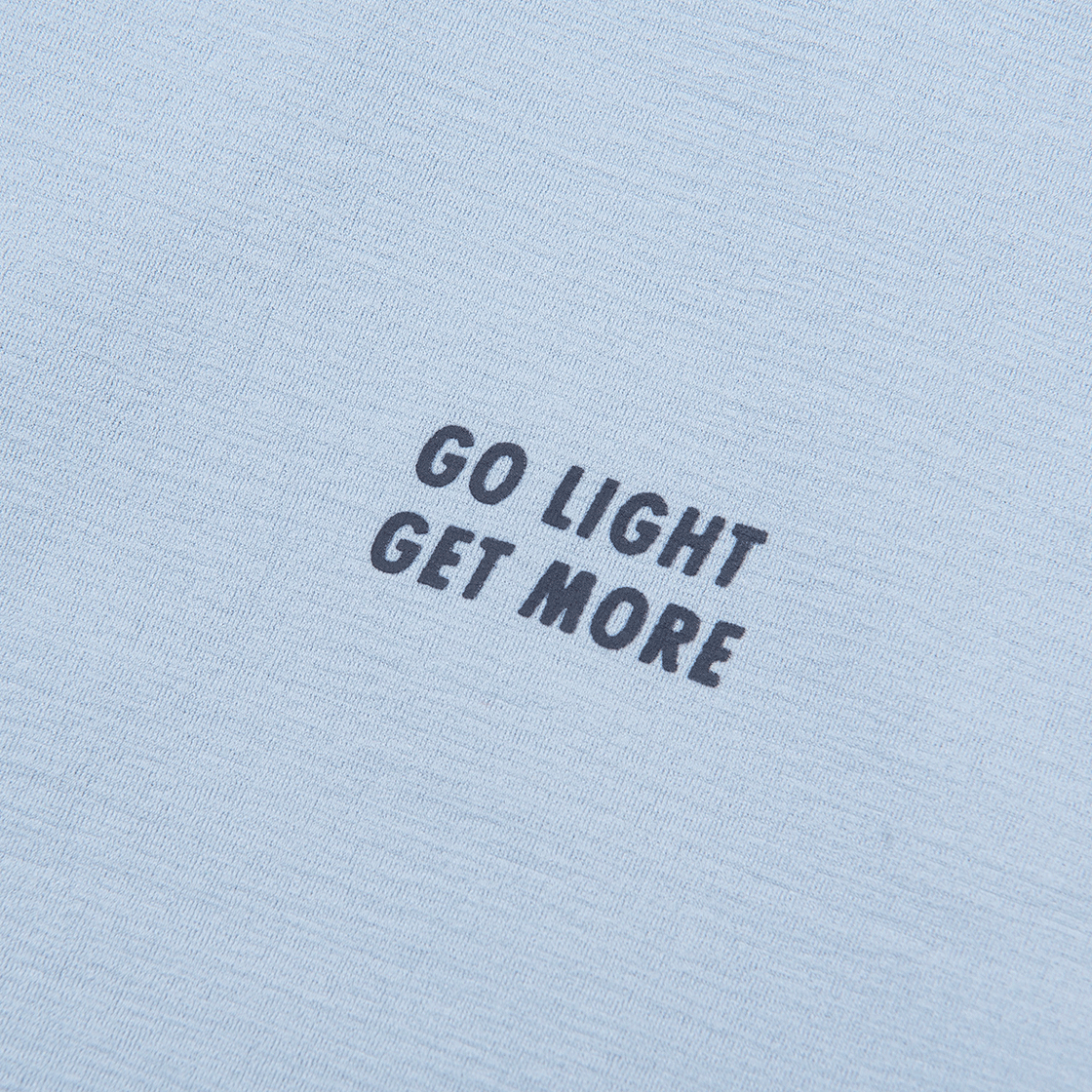 제로그램 NIGHT HIKER Espol 스몰 그래픽 반팔 티셔츠(ZEROGRAM Night Hiker Espol Small Graphic SS Light Blue) - 4