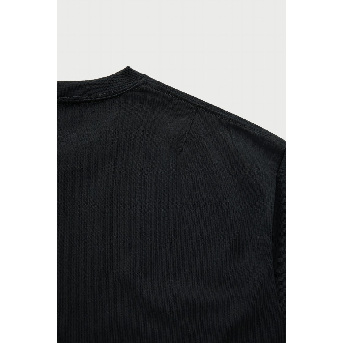 이로 서클 도형 로고 다잉 반팔 티셔츠 블랙(Iro Circle Geometric Logo Dyed Short Sleeve T-Shirt Black) - 5