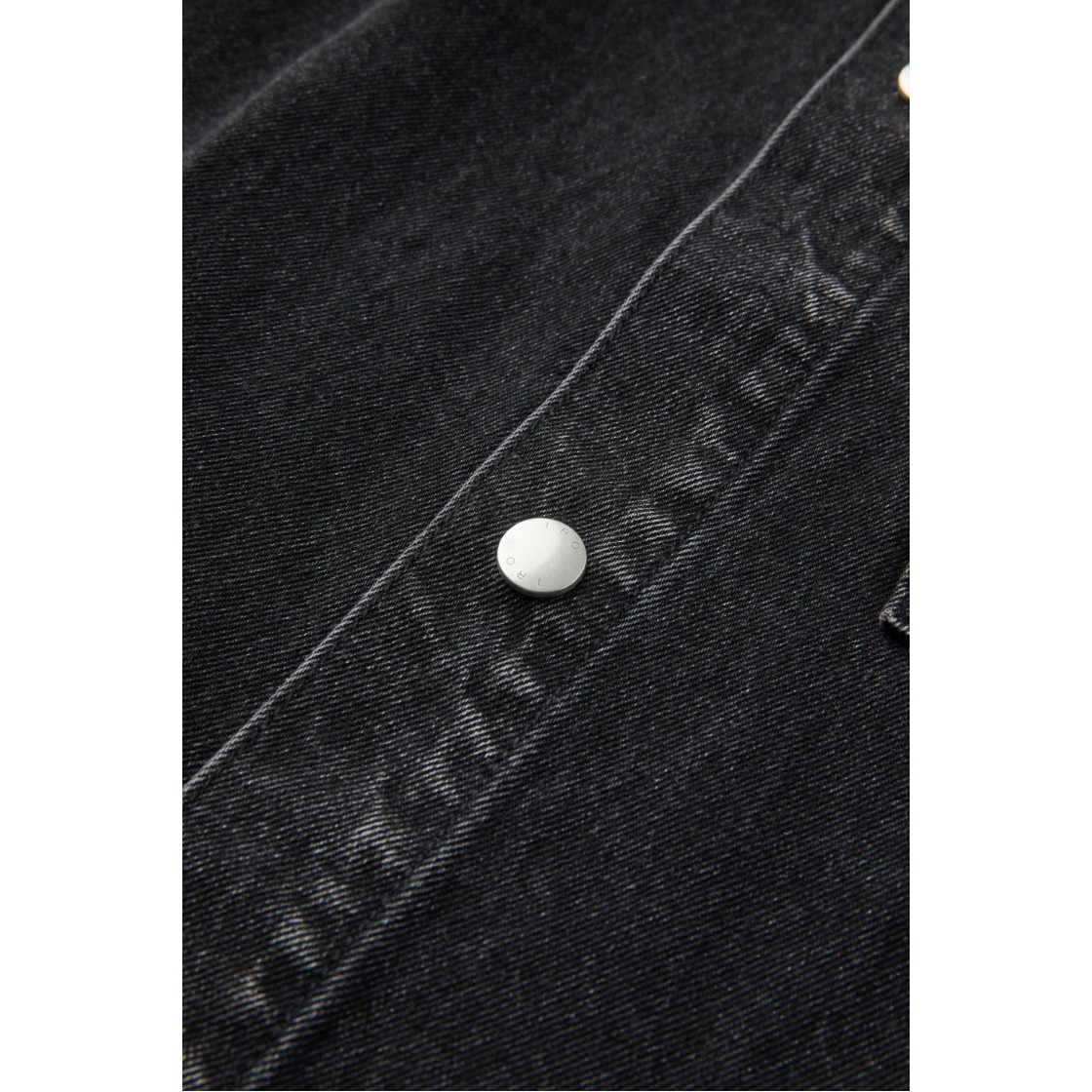 이로 첸 페이디드 데님 워크 자켓 블랙(Iro Chen Faded Denim Work Jacket Black) - 6