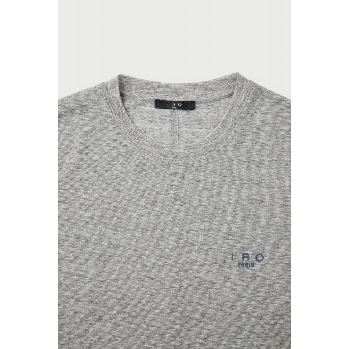 이로 라비 린넨 블렌드 크루넥 니트 그레이(Iro Ravy Linen Blend Crewneck Knit Gray) - 4