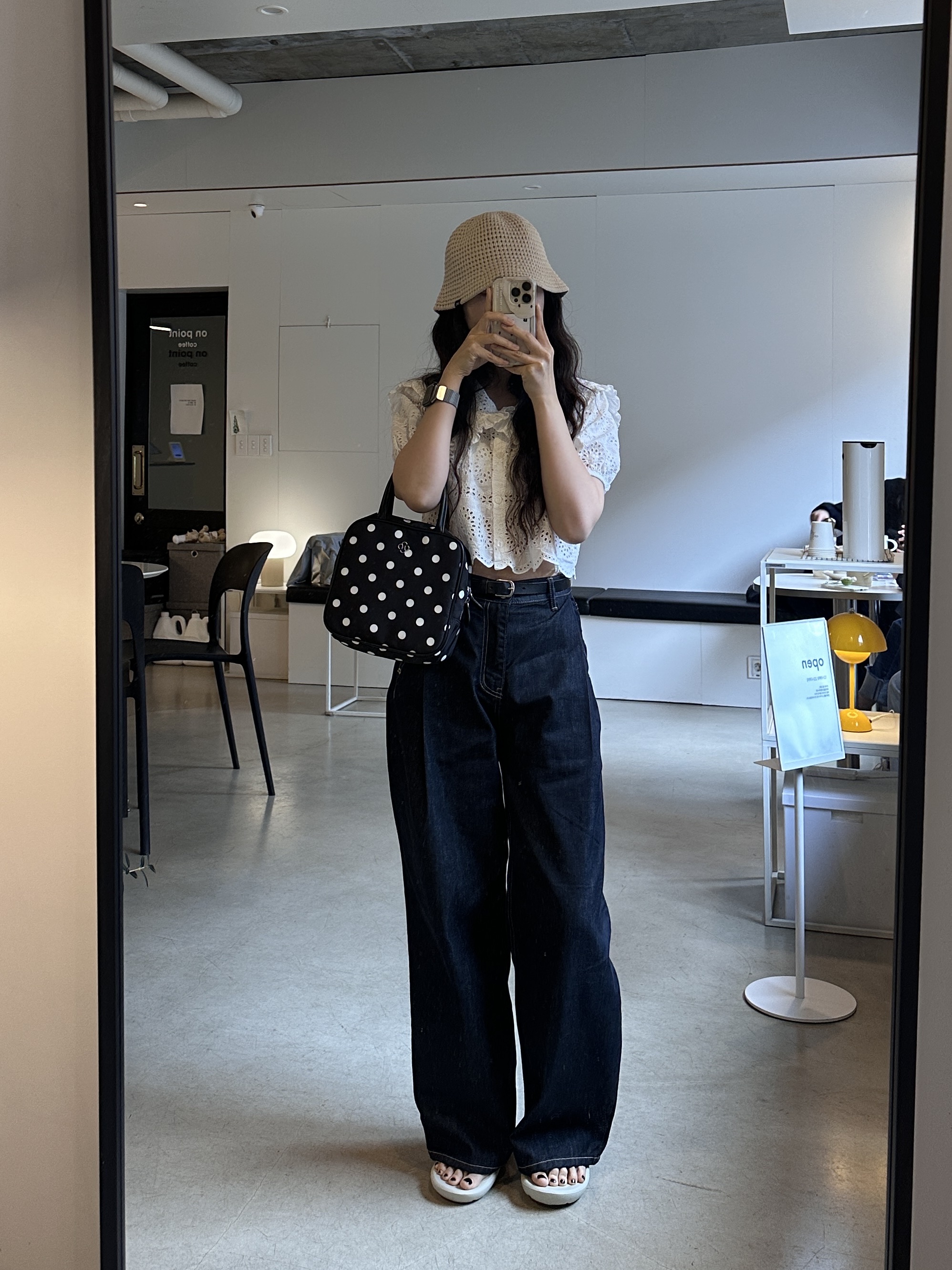 Taw&Toe Flip Flop Zerovity Bio/OG Cream 착용 스타일 - 3