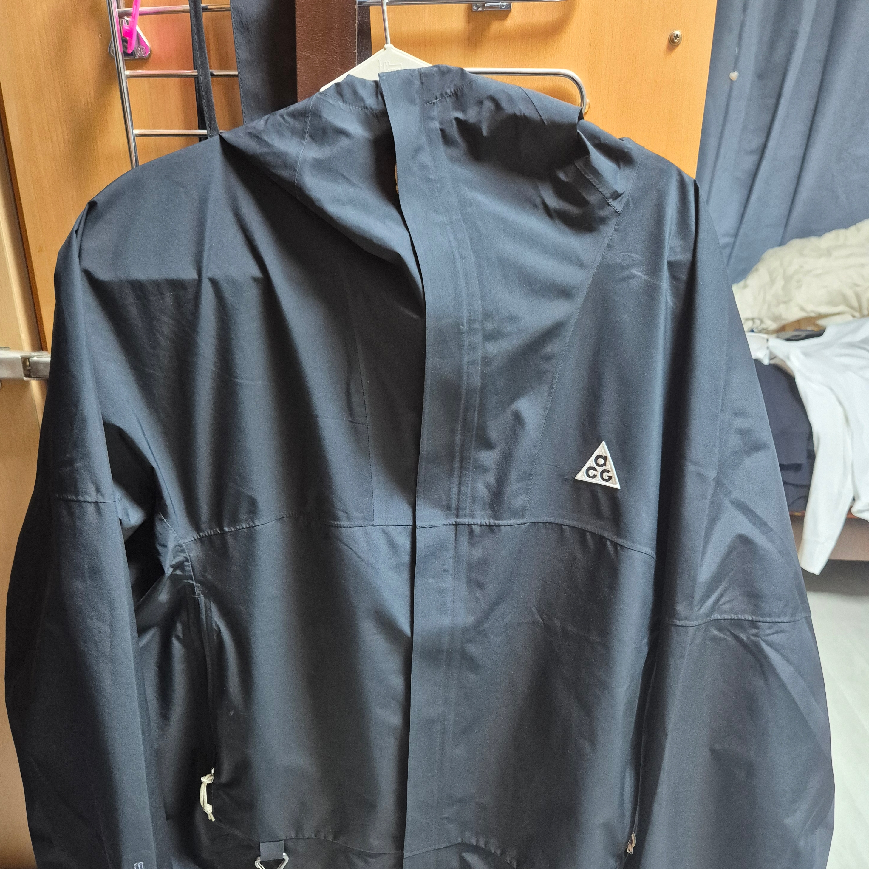 Nike ACG Storm-Fit ADV Cascade Rains Full Zip Jacket Black - Asia 착용 스타일