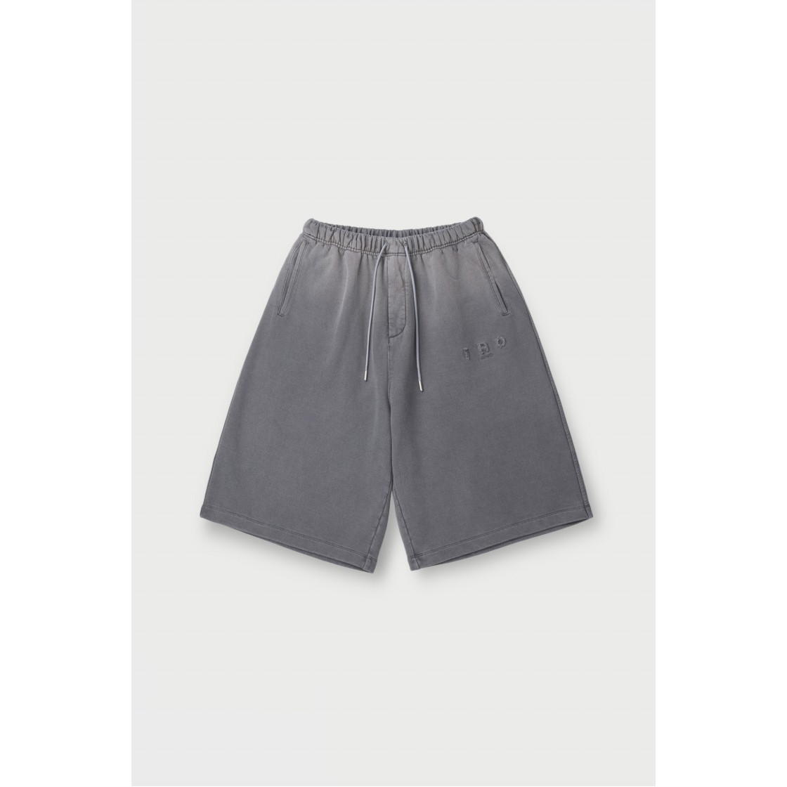 이로 뉴앙스 스웻 다잉 버뮤다 쇼츠 라이트 그레이(Iro Nuanced Sweat Dyed Bermuda Shorts Light Gray) - 2