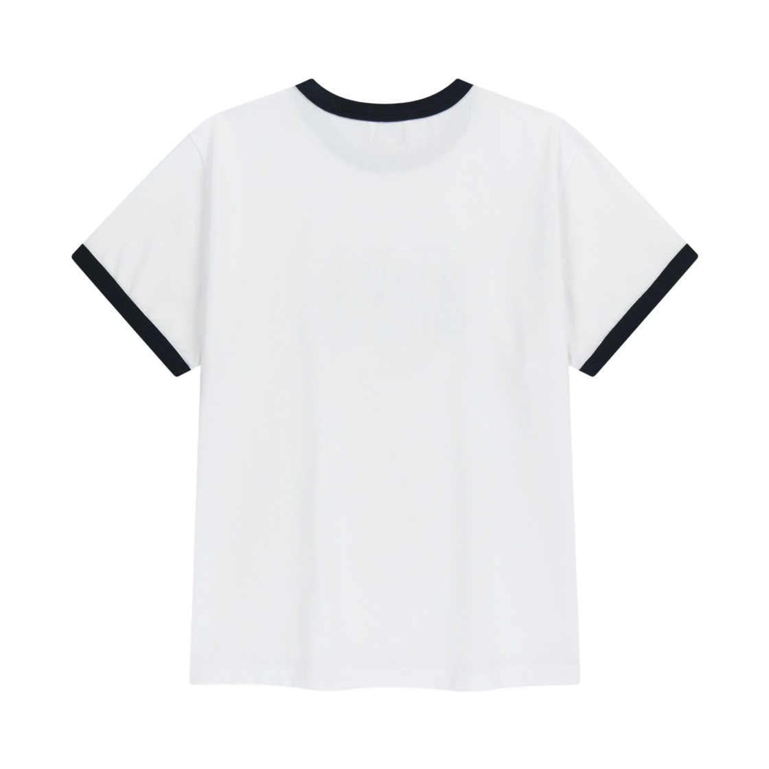 마리떼 프랑소와 저버 에어로풀 크랙 클래식 로고 링거 티셔츠 화이트(Marithe Francois Girbaud Aerocool Crack Classic Logo Ringer T-Shirt White) - 2