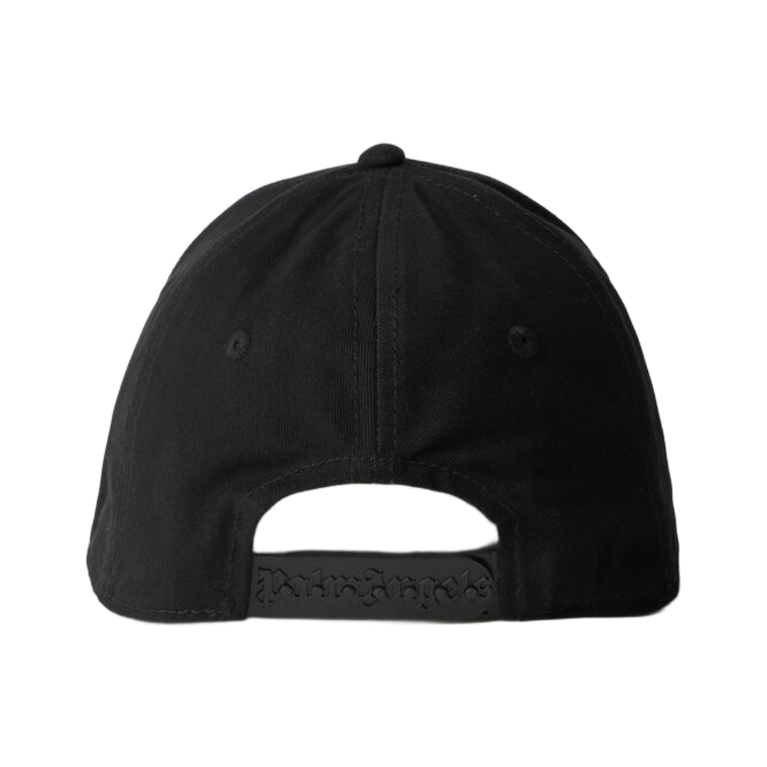 팜엔젤스 오버로고 볼캡 - 블랙 오프 화이트(Palm Angels Overlogo Cap - Black Off White) - 2
