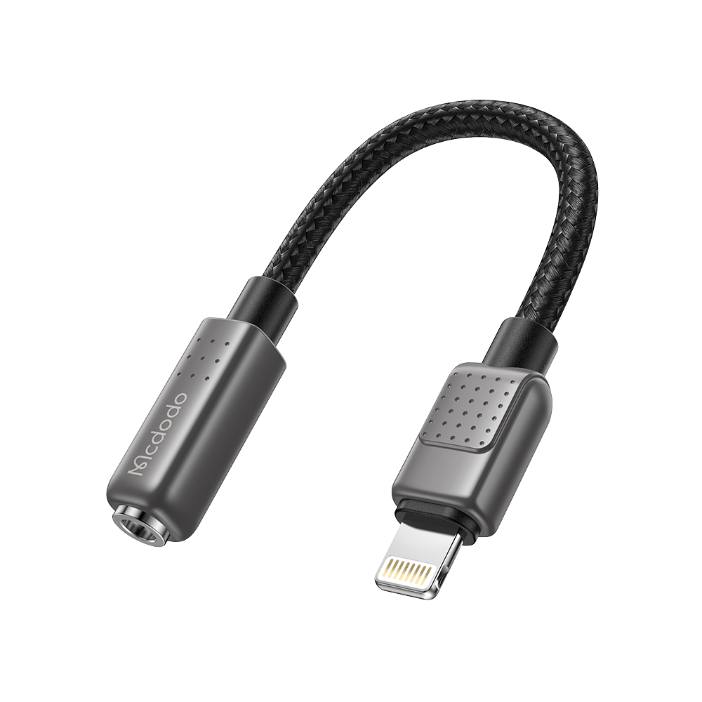 맥도도 라이트닝 8핀 to DC3.5mm 오디오 젠더 CA501(Mcdodo Lightning to DC3.5mm Female Digital Audio Cable CA501) - 1