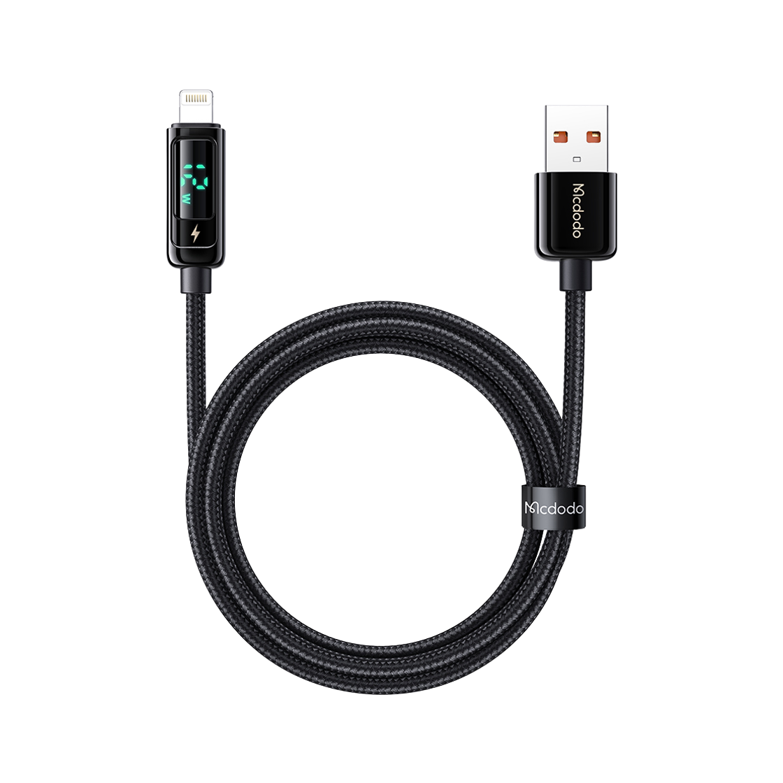 맥도도 디스플레이 USB-A to 라이트닝 8핀 고속충전 케이블 CA994(Mcdodo Display USB-A to Lightning PD Charging Cable CA994) - 2