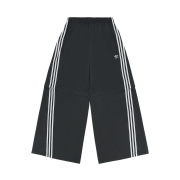 (W) Adidas Adilenium Season 2 Oversized Zip Off Track Pants Gender Neutral Black - US Sizing