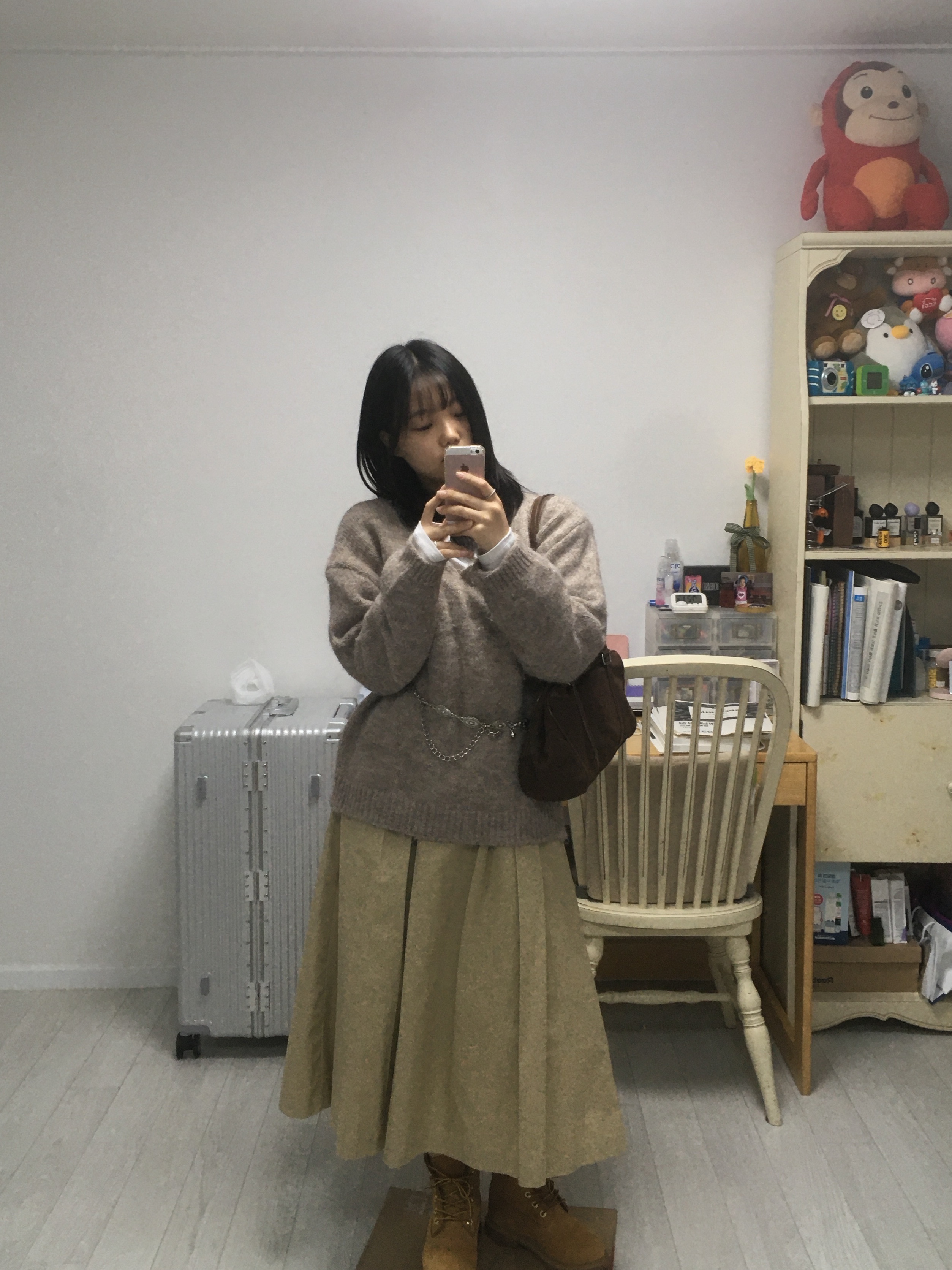 Saint James Etoile BEG 착용 스타일 - 2