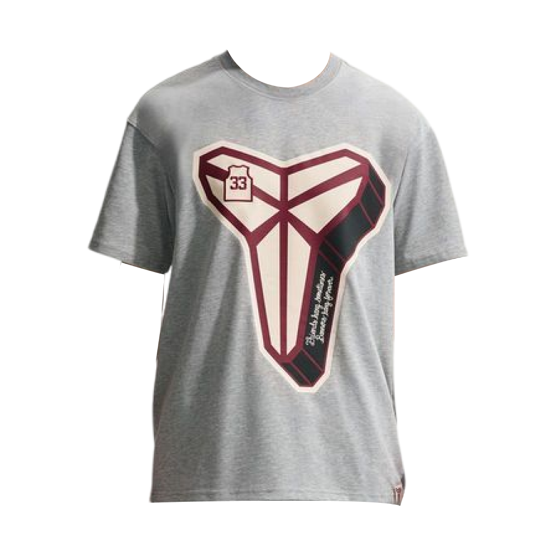 IO1153-063 Nike Kobe Dri-Fit Basketball T-Shirt Dark Grey Heather - Asia