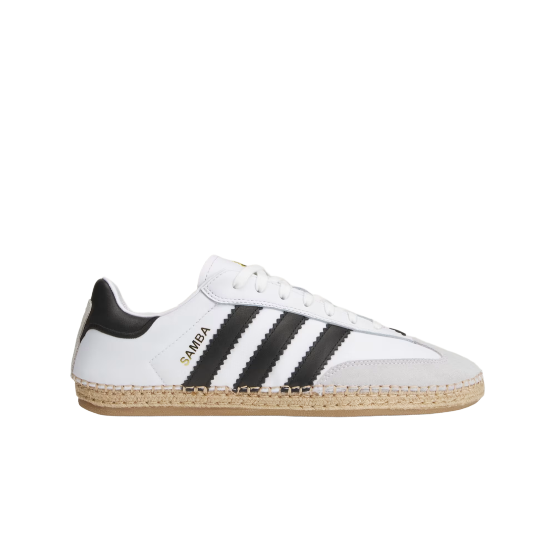 KJ0274 Adidas x Edison Chen Clot Samba Espadrille Cloud White Core Black
