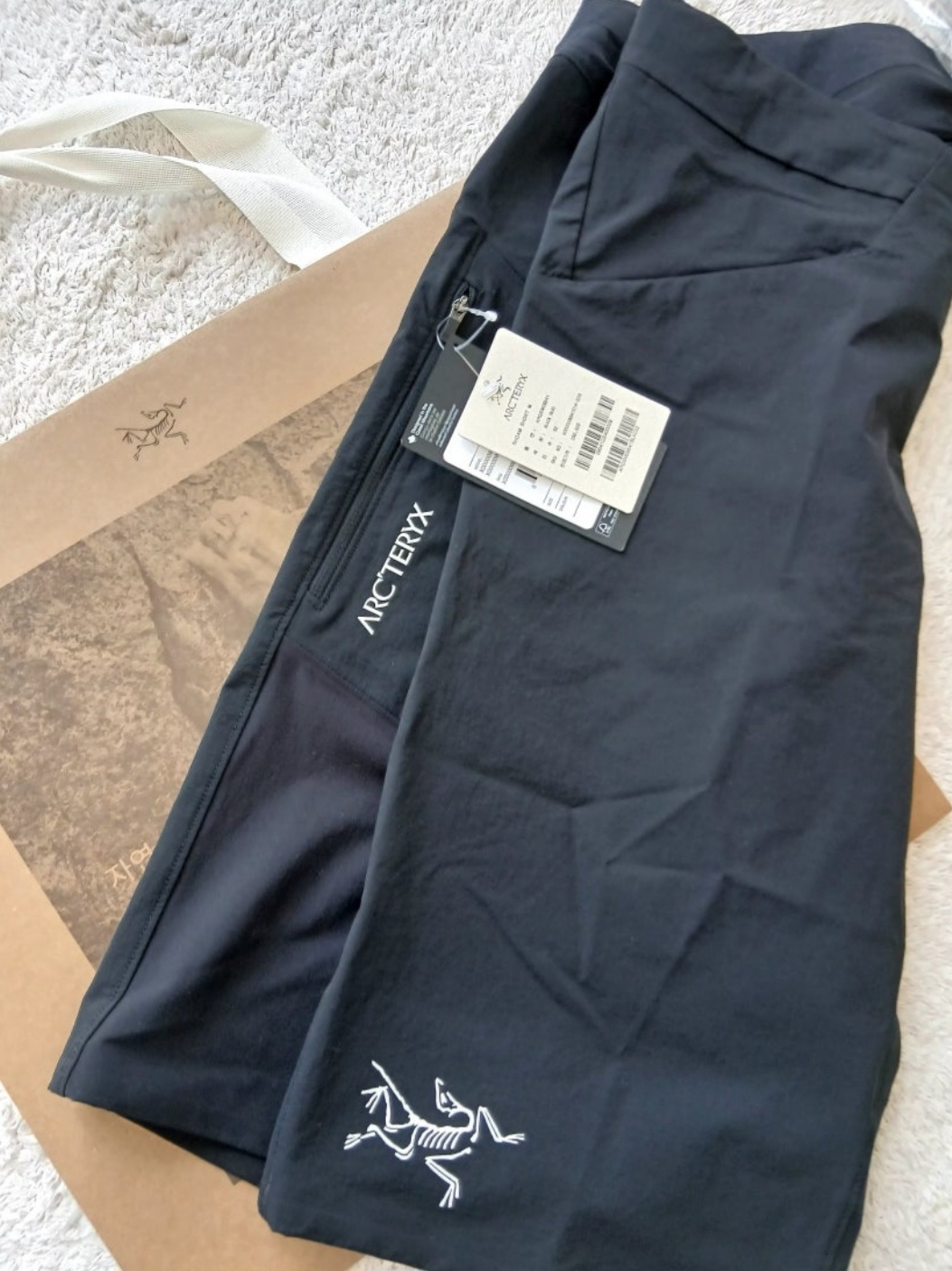 Arc'teryx Rhoam Pants Black, (W) Arc'teryx Rhoam Pants Black 착용 스타일 - 4