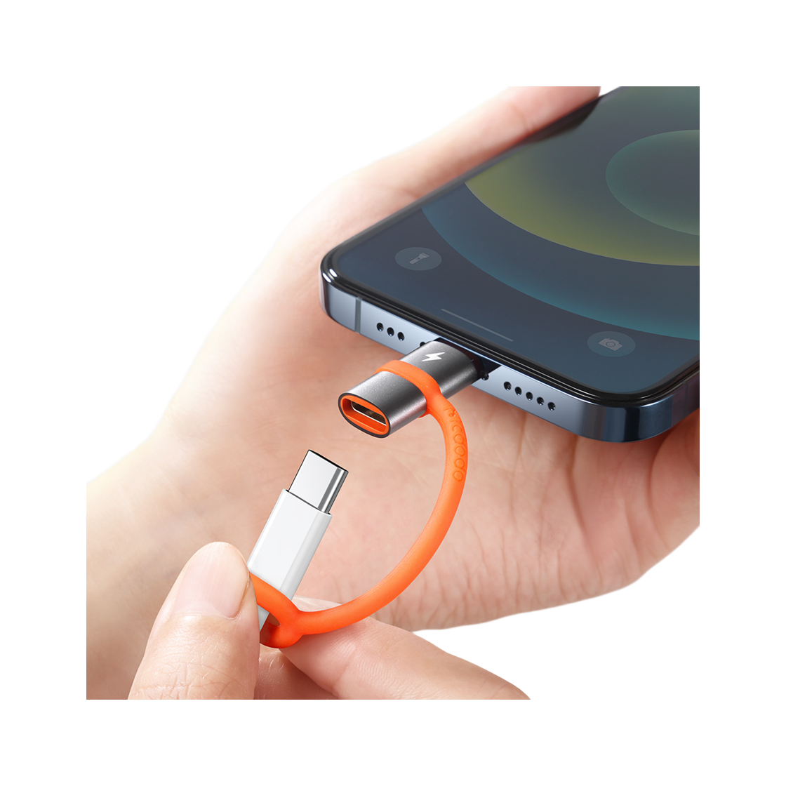 맥도도 포터블 C타입 to 라이트닝 미니 젠더 OT051(Mcdodo Potable Type C to Lightning Mini Adapter OT051) - 4