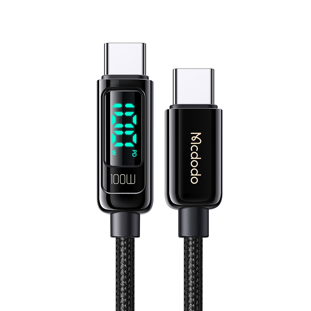 맥도도 디스플레이 C타입 to C타입 PD 고속충전 케이블 CA882(Mcdodo Display Type-C to Type-C PD Charging Cable CA882) - 1