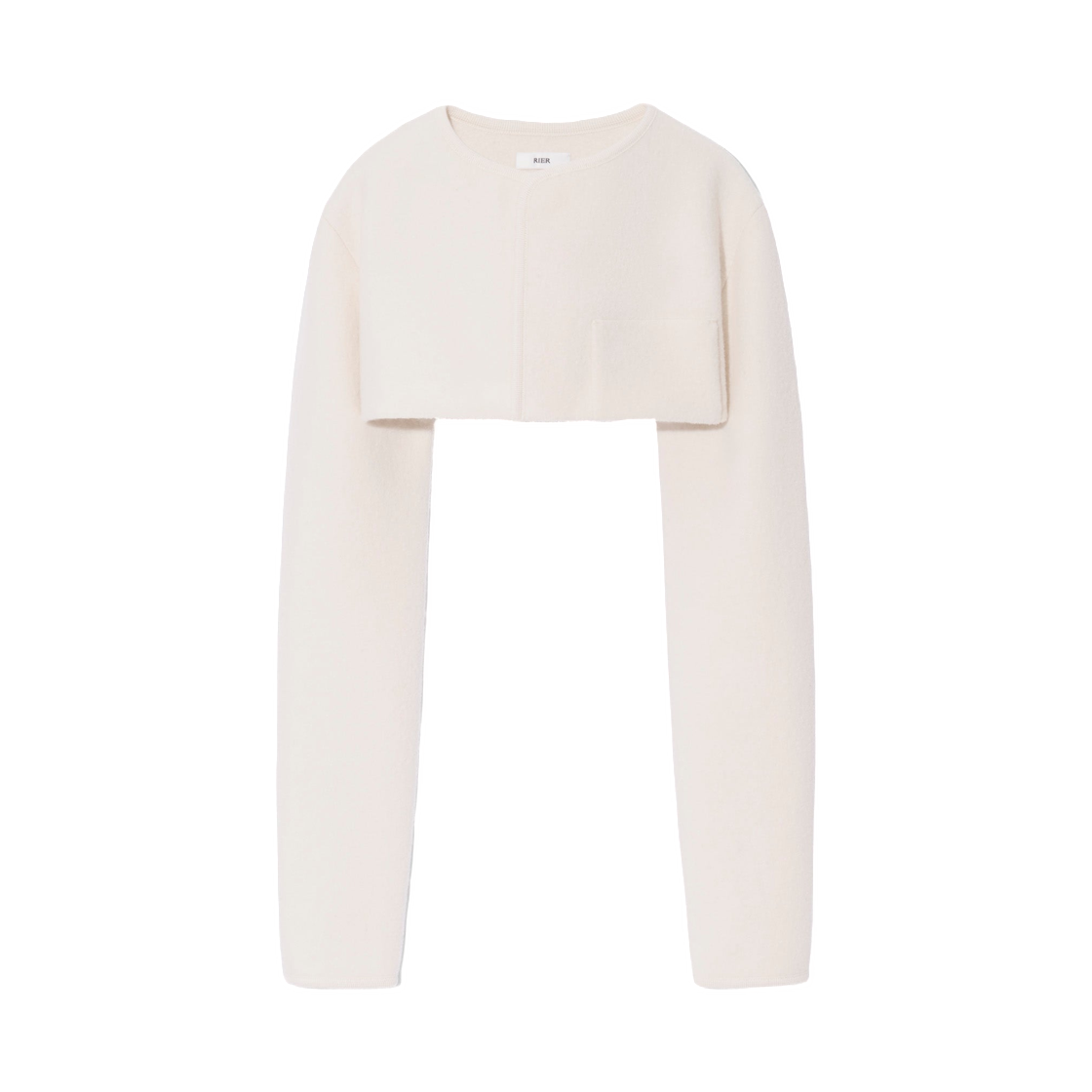 리에르 워커 라이트 자켓 크롭 화이트(Rier Walker Light Jacket Crop White)