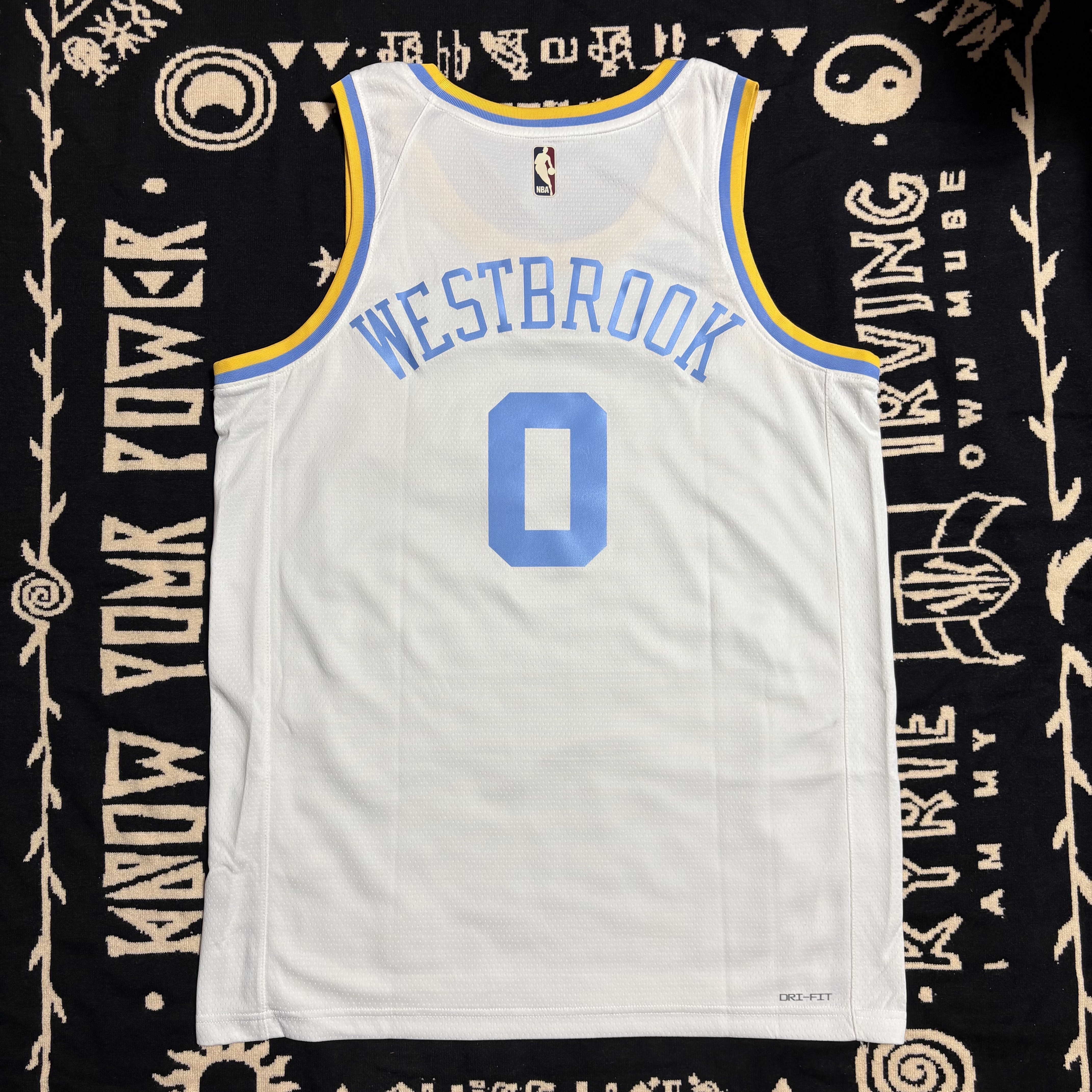 Nike LeBron James LA Lakers Jersey White 착용 스타일 - 2