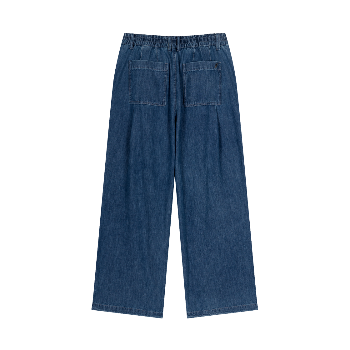 지오송지오 컬렉션 와이드 텐셀 데님 팬츠 블루 BI3PT326BL(ZIOSONGZIO COLLECTION Wide Tencel Denim Pants Blue) - 2