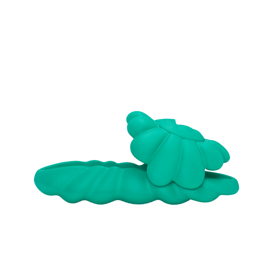 오하나 하타케 오하나 풀 블룸 슬라이드 아쿠아 그린(Ohana Hatake Ohana Full Bloom Slide Aqua Green)