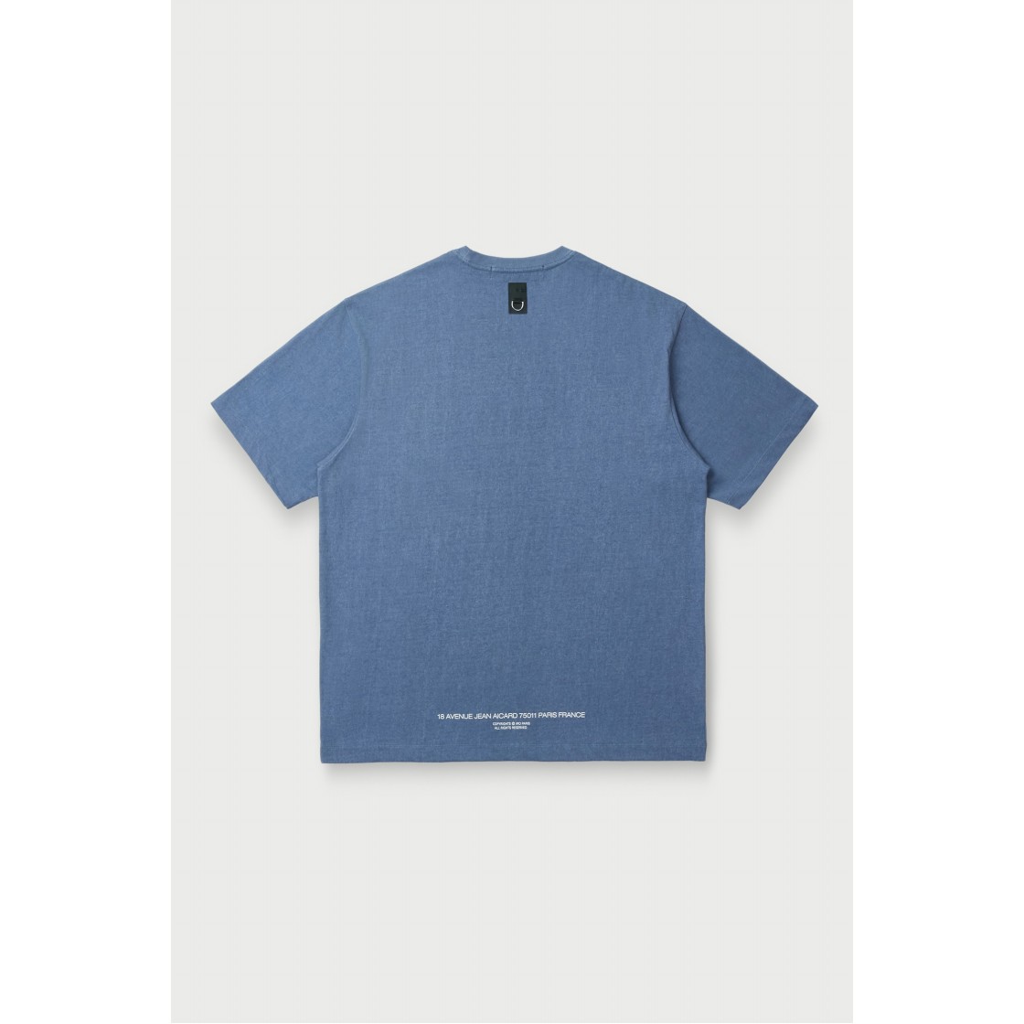 이로 사블 피그먼트 로고 티셔츠 블루(Iro Sable Pigment Logo T-Shirt Blue) - 3
