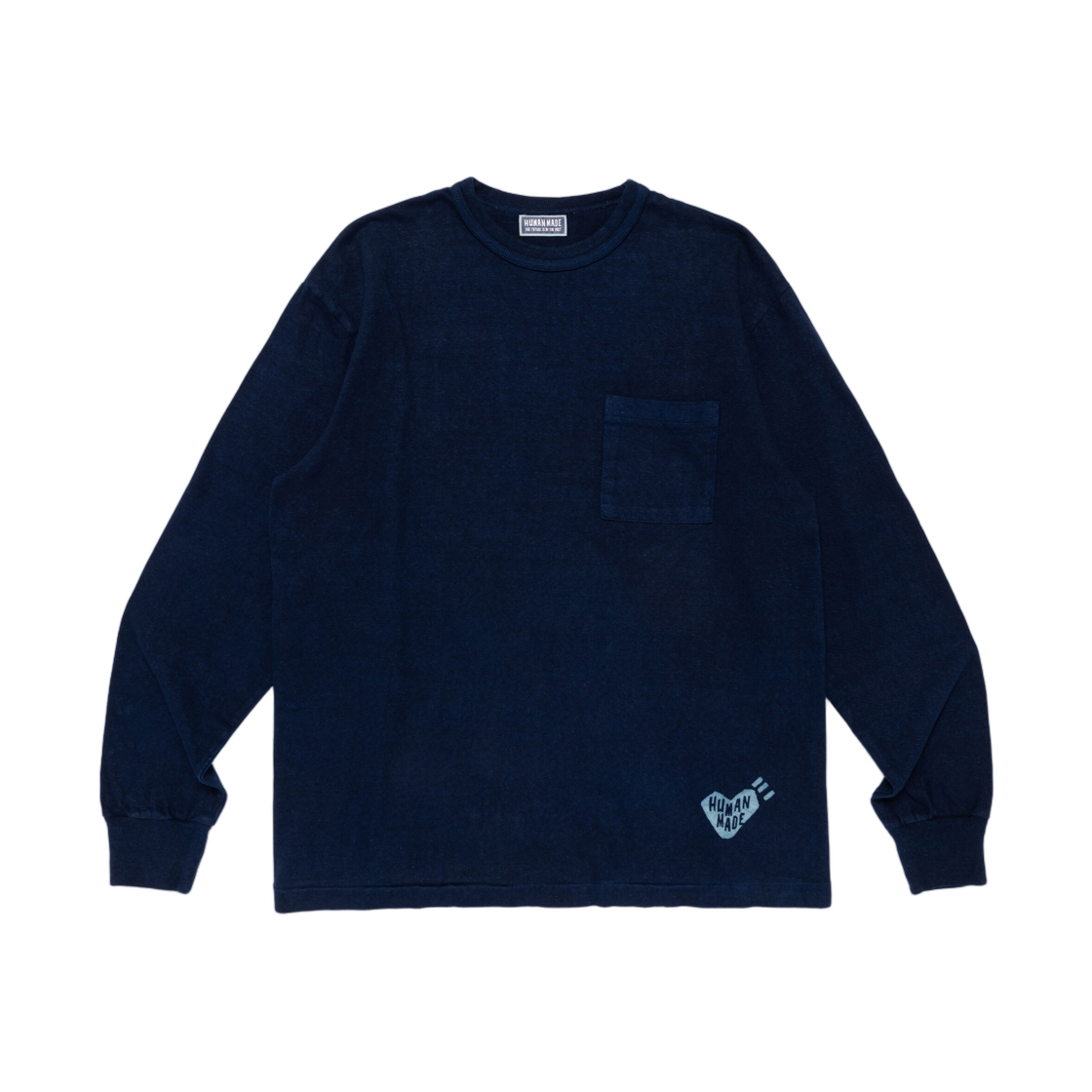 휴먼 메이드 인디고 다이 롱슬리브 셔츠 인디고(Human Made Indigo Dye L/S Shirt Indigo) - 2