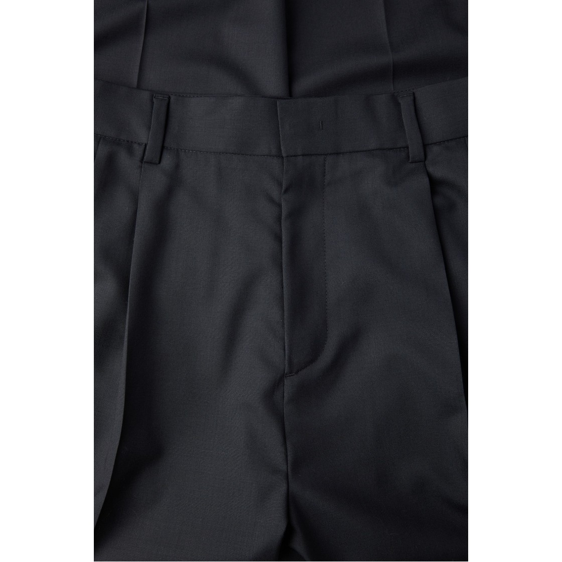 이로 스트라토 울 셋업 레이어 팬츠 블랙(Iro Strato Wool Setup Layered Pants Black) - 4