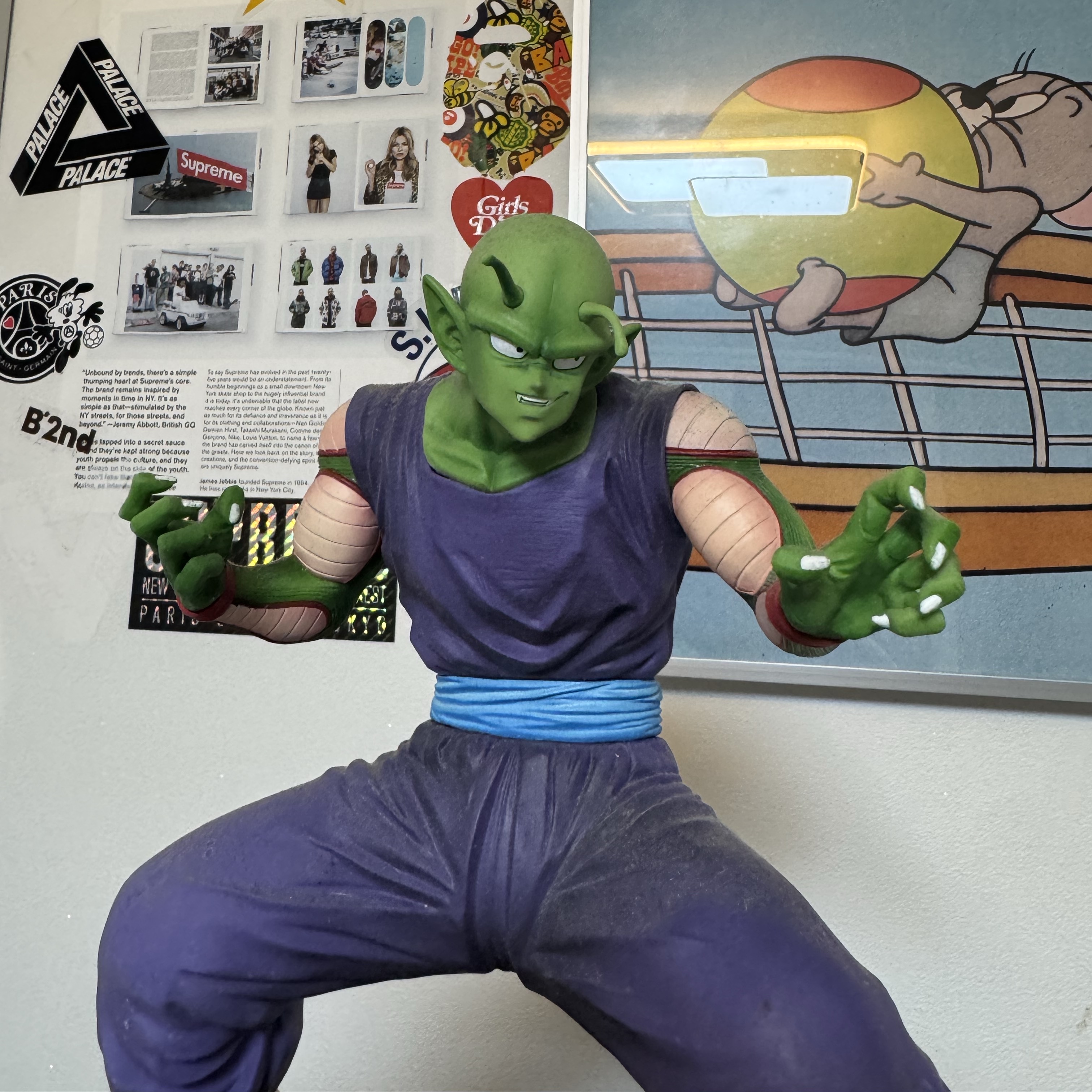 Bandai Ichiban Kuji Dragon Ball EX: Warriors Protecting Earth B Prize MASTERLISE Piccolo 착용 스타일