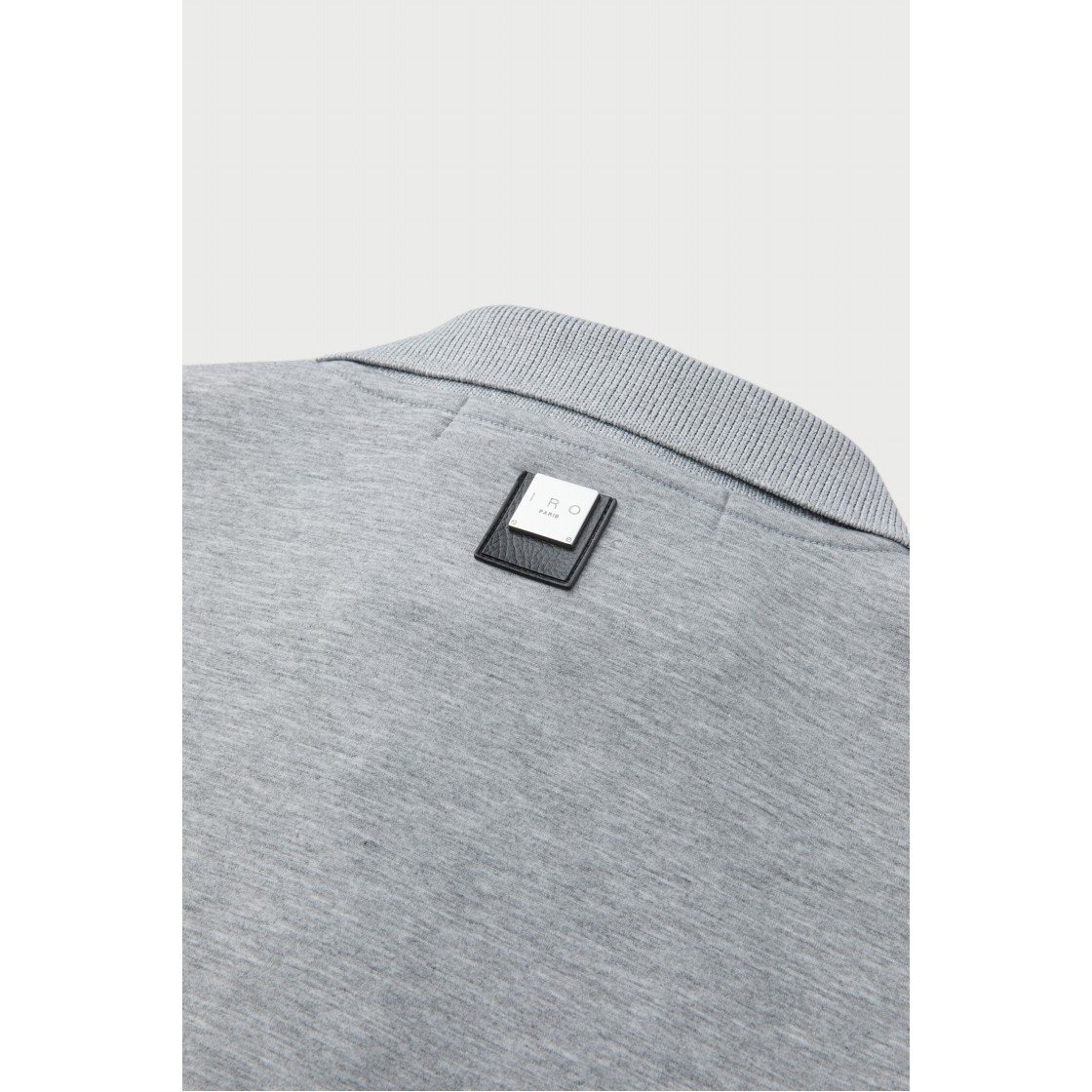 이로 에바지옹 오버핏 카라 반팔 쿠션 티셔츠 그레이(Iro Evasion Oversized Collar Short Sleeve Cushion T-Shirt Gray) - 6