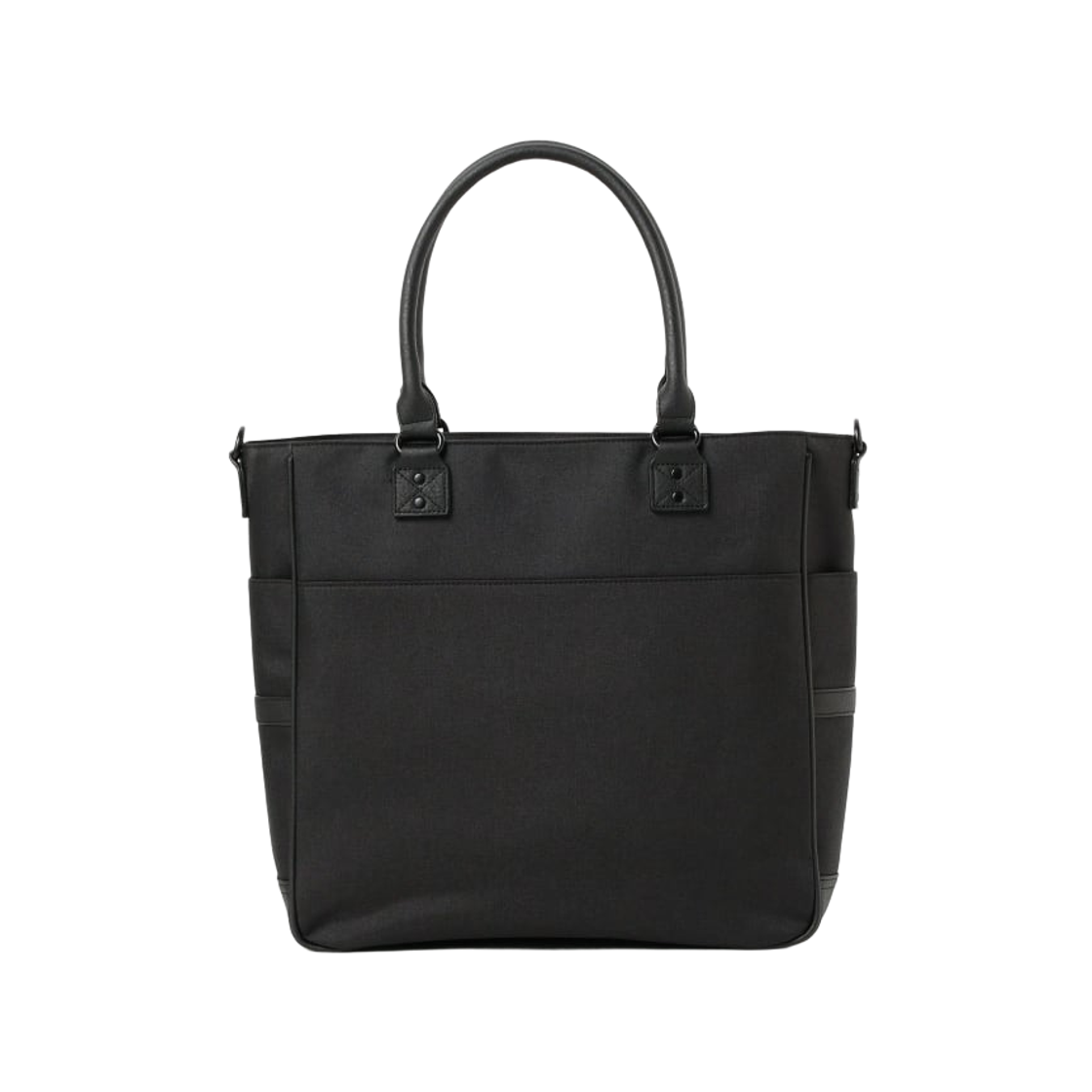 빔즈 하트 헤더드 폴리에스터 투웨이 토트백 블랙(Beams Heart Heathered Polyester 2Way Tote Bag Black) - 2