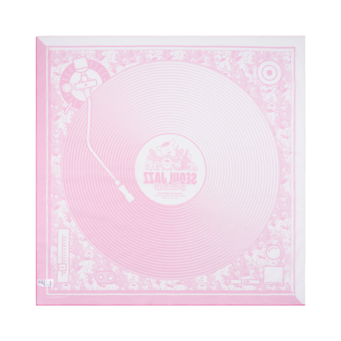 SJF x 폼폼푸린 반다나 - 핑크(SJF X POMPOMPURIN BANDANA - PINK) - 2