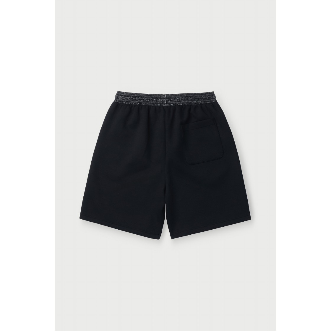 이로 브뤼뫼 밴딩 배색 버뮤다 쇼츠 블랙(Iro Brumeux Banding Contrast Bermuda Shorts Black) - 3