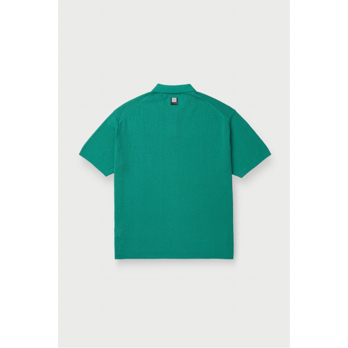 이로 린 미니멀 조직 변형 카라 반팔 니트 민트(Iro Ligne Minimal Texture Variation Collar Short Sleeve Knit Mint) - 4