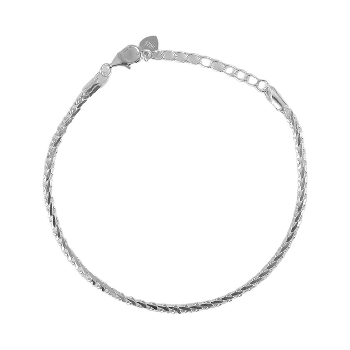 쿼르코어 #7308 실버92.5 브레이슬릿(Quarqor #7308 silver92.5 Bracelet) - 1