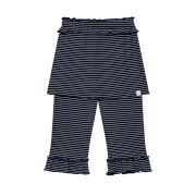 UGLYSHADOW Frill Capri Skirt Pants(St Navy)