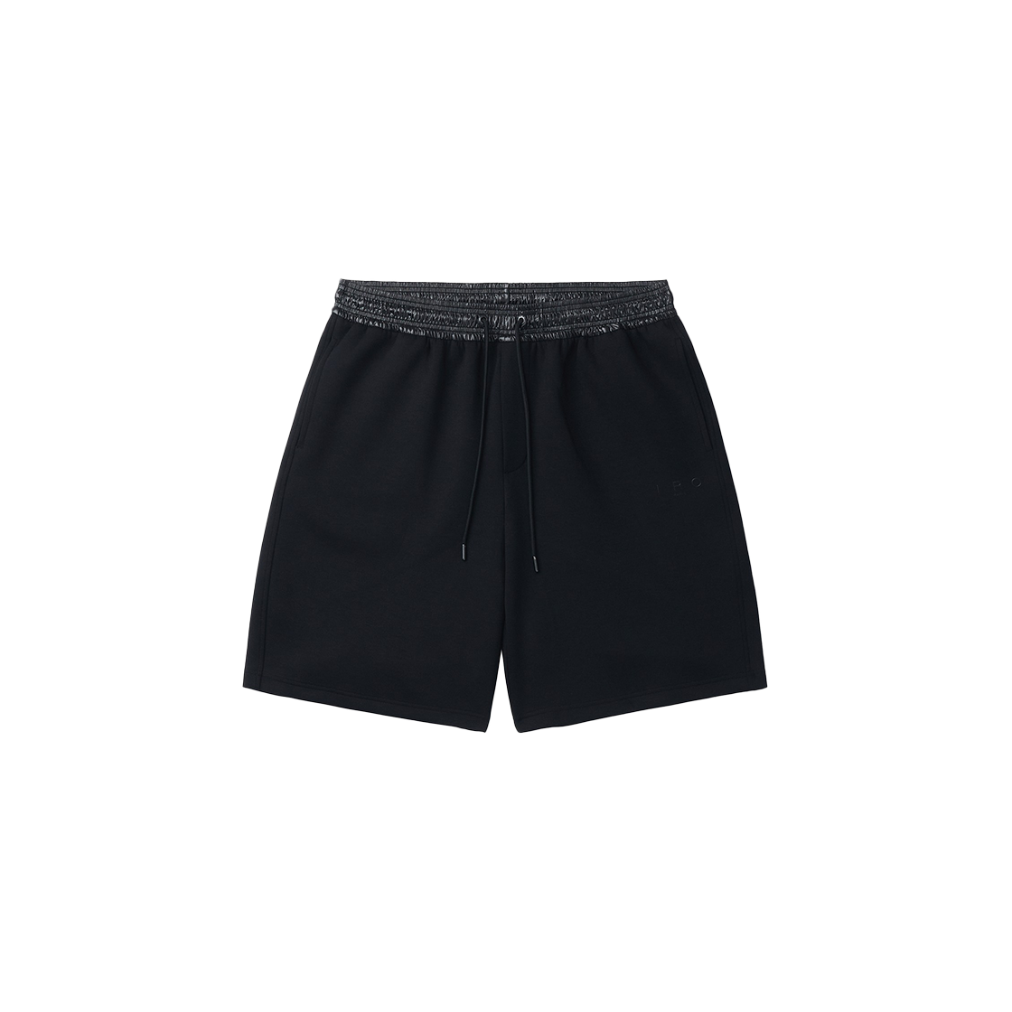 이로 브뤼뫼 밴딩 배색 버뮤다 쇼츠 블랙(Iro Brumeux Banding Contrast Bermuda Shorts Black)