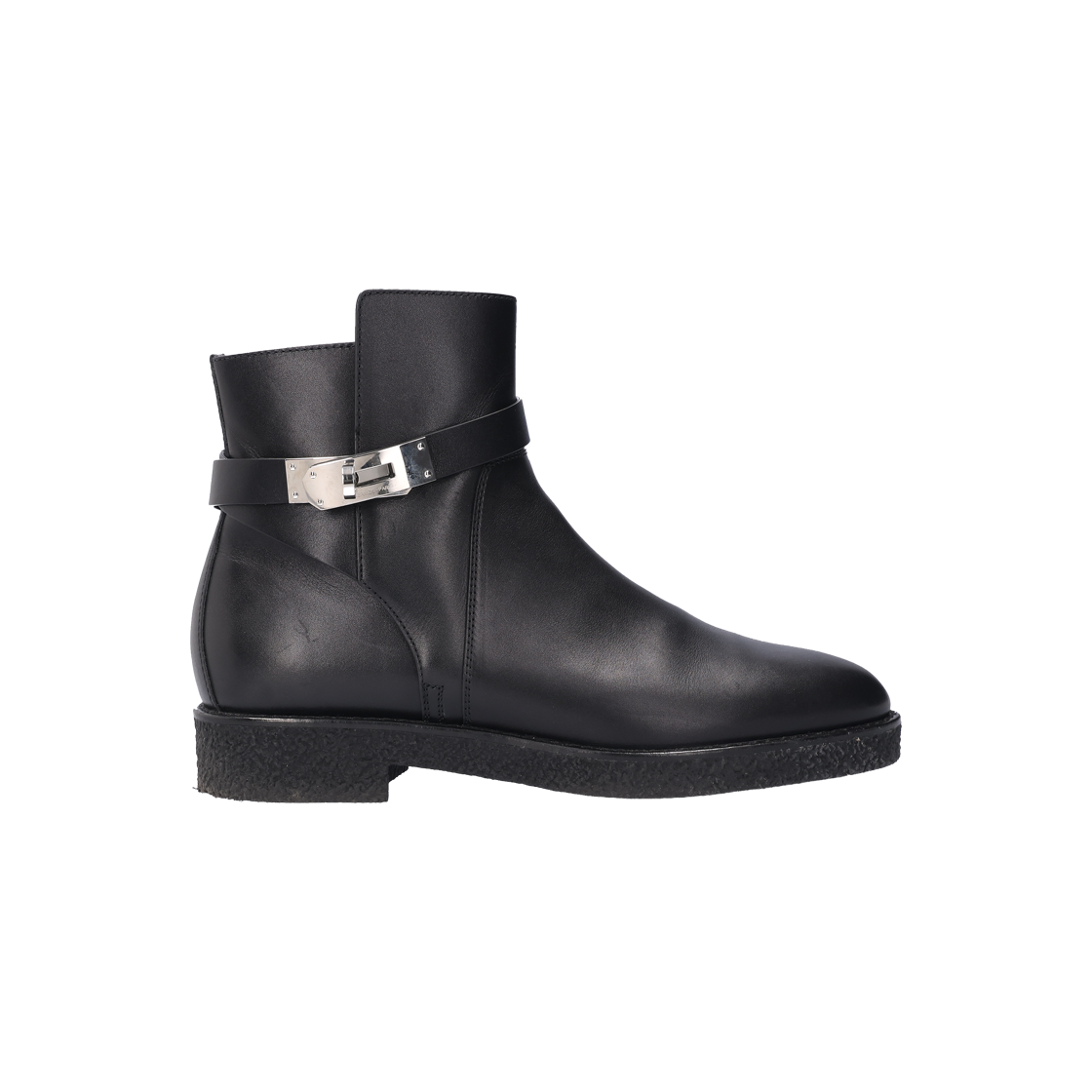 ITAW3SMDJT7M Hermes H222084Z Neo Ankle Boots in Black Calfskin