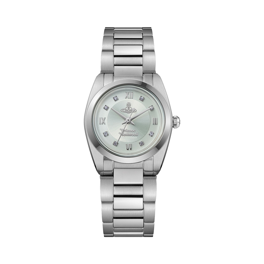 VV356PGRSL (W) Vivienne Westwood Tavistock Quartz 28mm Silver Green