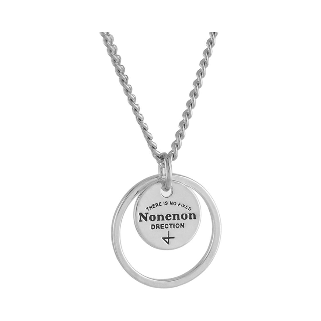 논논 뉴 로고 넥클리스(Nonenon New Logo Necklace)