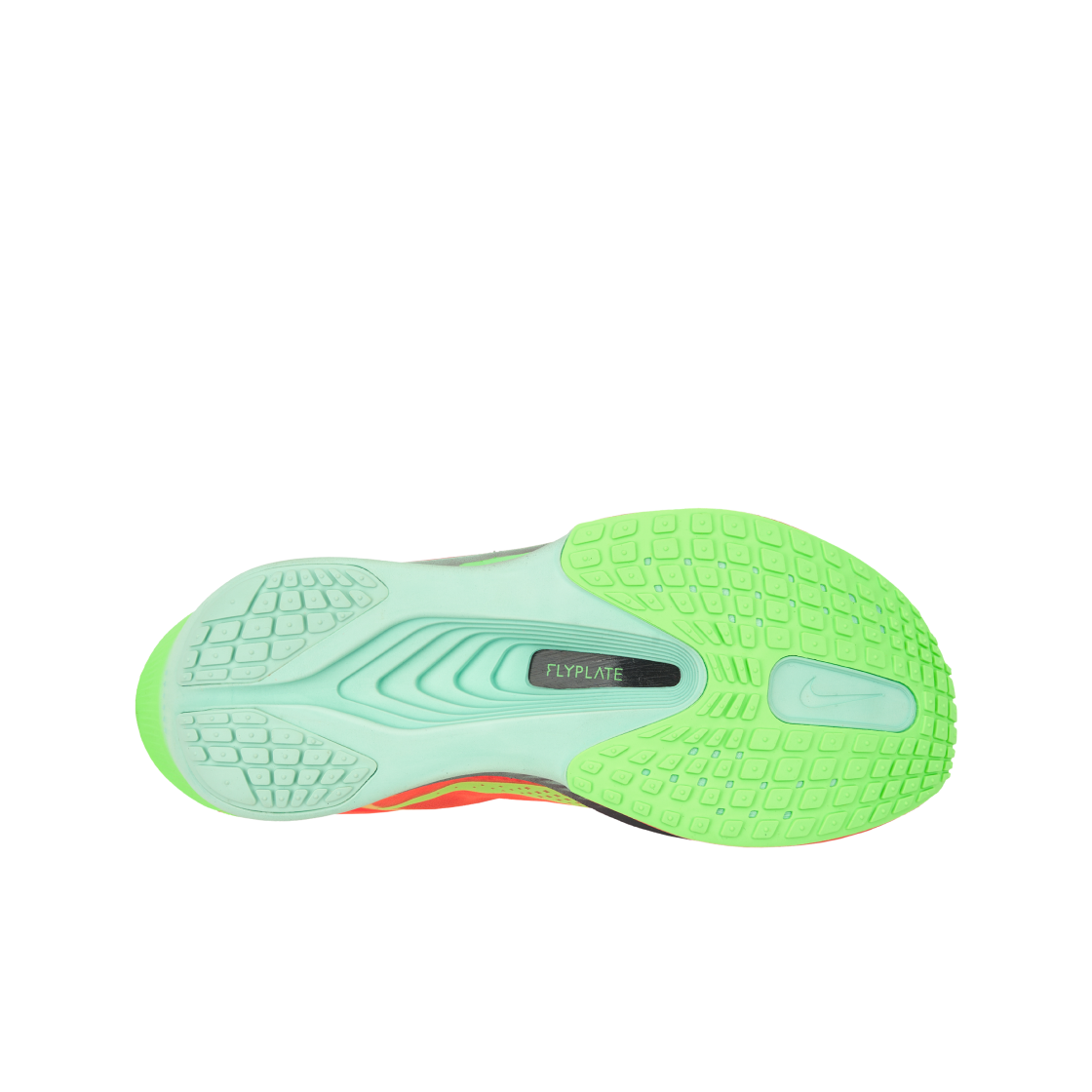(W) 나이키 줌 플라이 6 로드 레이싱 브라이트 크림슨 라임 블라스트((W) Nike Zoom Fly 6 Road Racing Bright Crimson Lime Blast) - 2