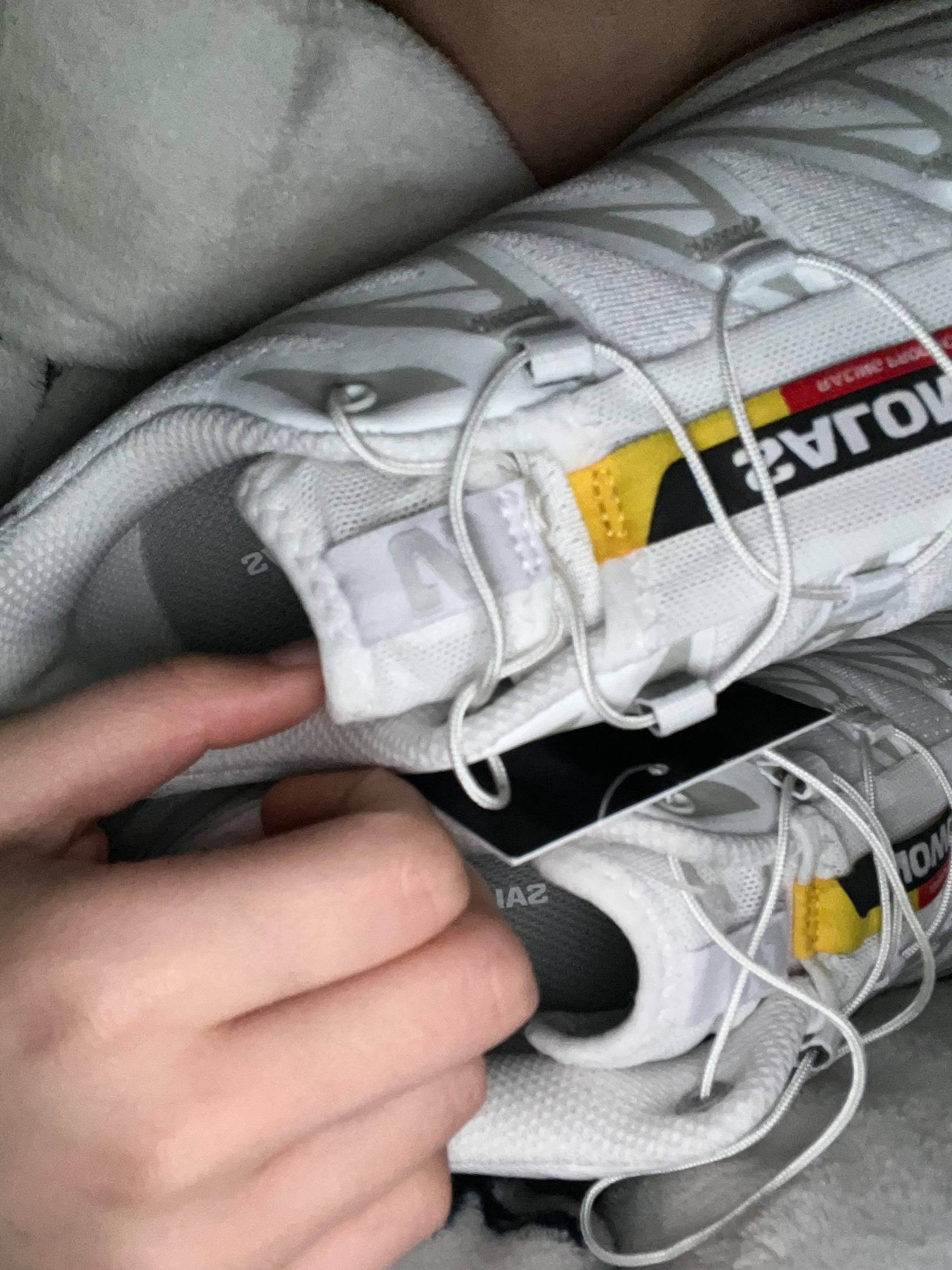 Salomon XT-6 ADV White, Salomon XT-6 ADV Black 착용 스타일 - 2