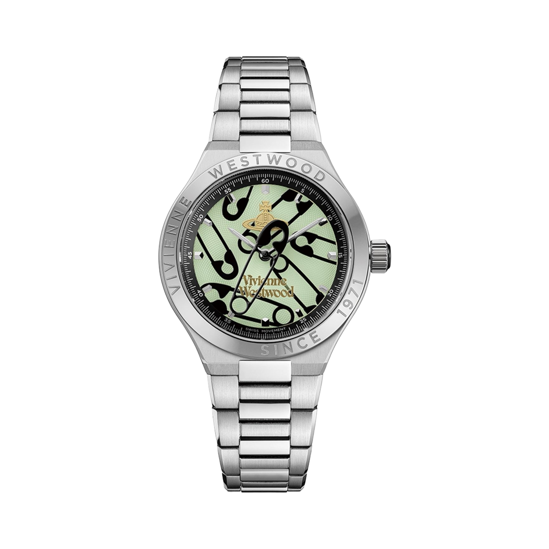VV345LUMSL (W) Vivienne Westwood Berwick Quartz 37mm Silver Luminous