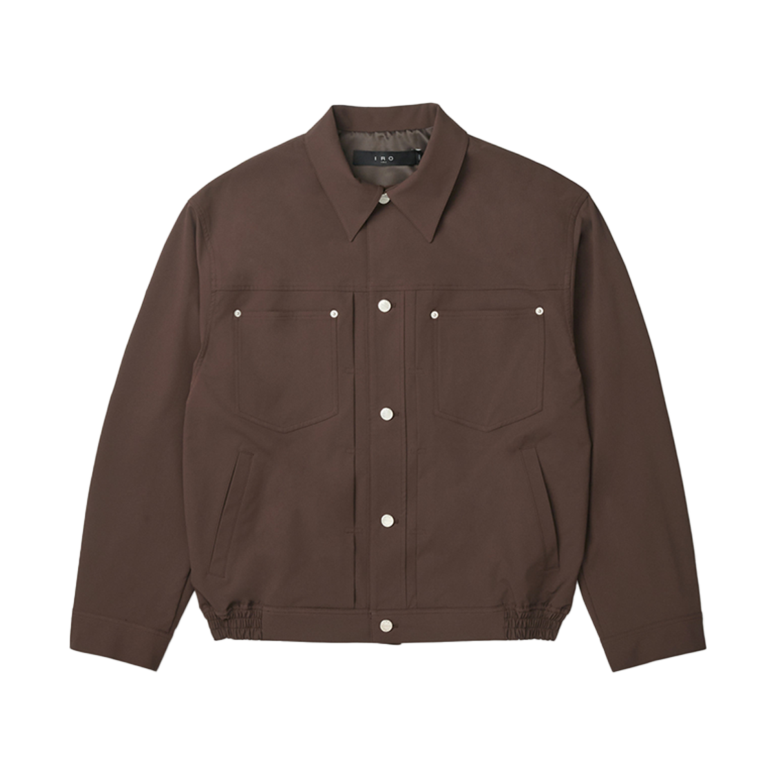 이로 재고원단 트윌스트레치 트러커 브라운(Iro Stock Fabric Twill Stretch Trucker Jacket Brown)